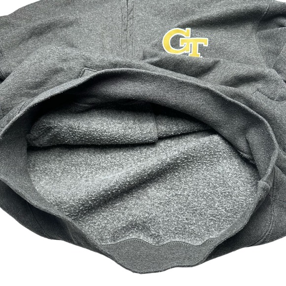 Champion x GT | Unisex | Gray Eco-Fleece Quarter Zip Sweatshirt | Medium - Picture 12 of 14
